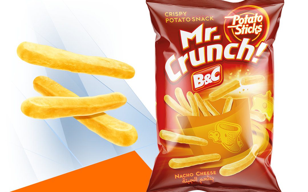 MR CRUNCH! Potato Sticks / cheese